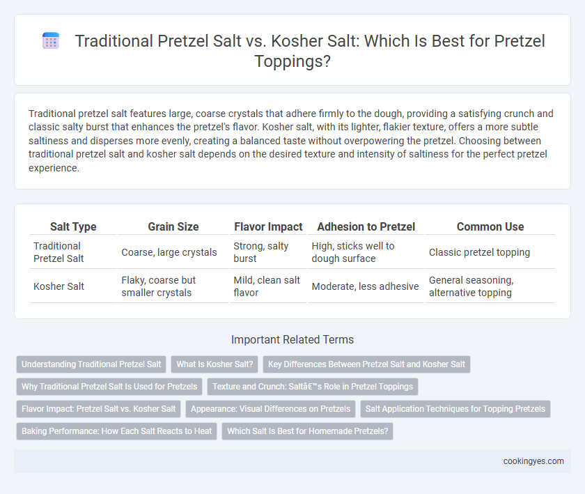 Traditional Pretzel Salt vs. Kosher Salt: Which Is Best for Pretzel Toppings?