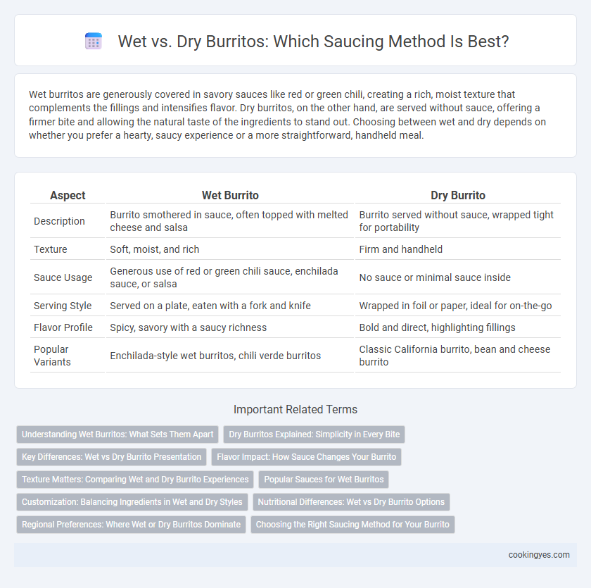 Wet vs. Dry Burritos: Which Saucing Method Is Best?