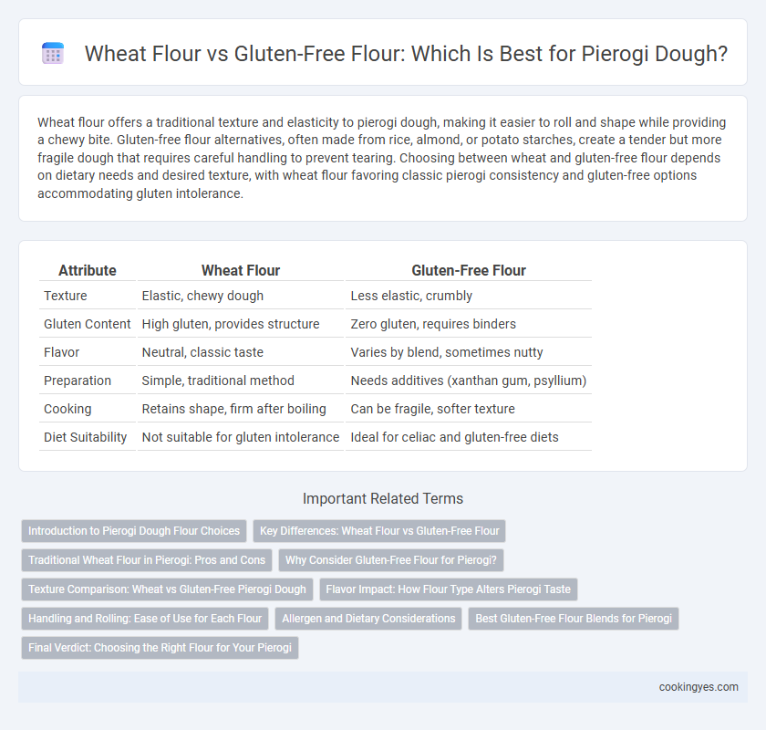 Wheat Flour vs Gluten-Free Flour: Which Is Best for Pierogi Dough?