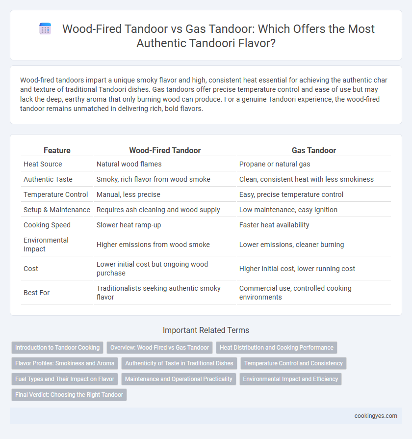 Wood-Fired Tandoor vs Gas Tandoor: Which Offers the Most Authentic Tandoori Flavor?