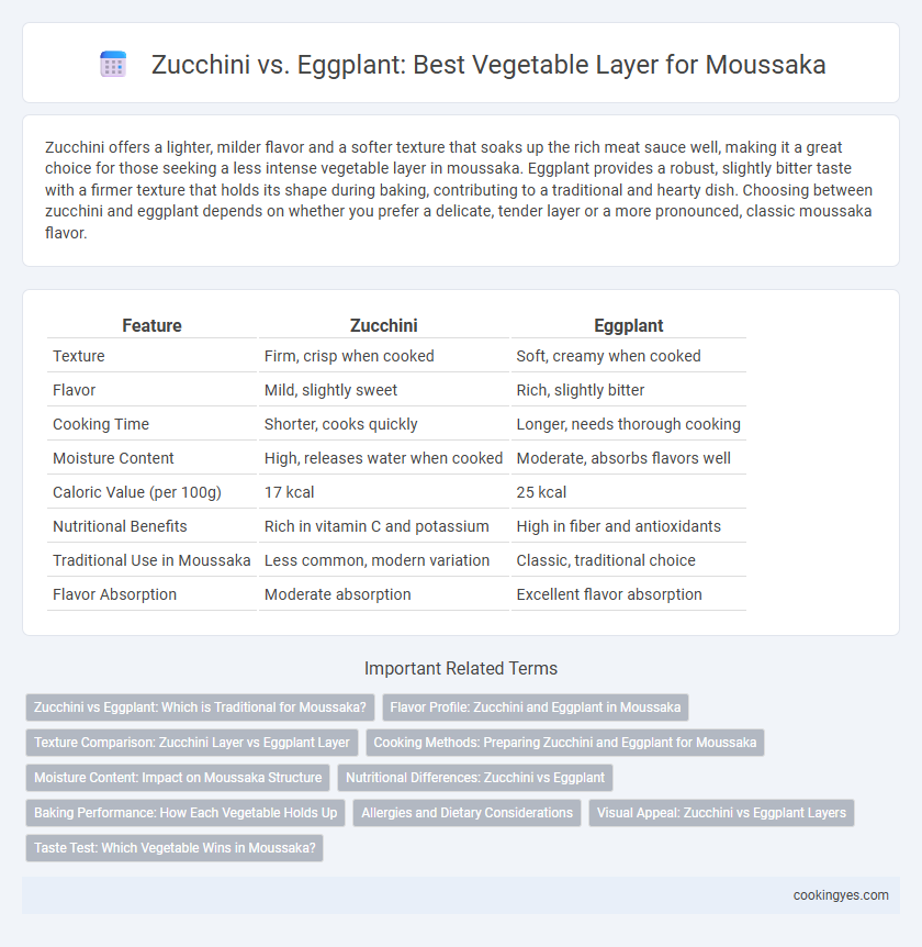 Zucchini vs. Eggplant: Best Vegetable Layer for Moussaka